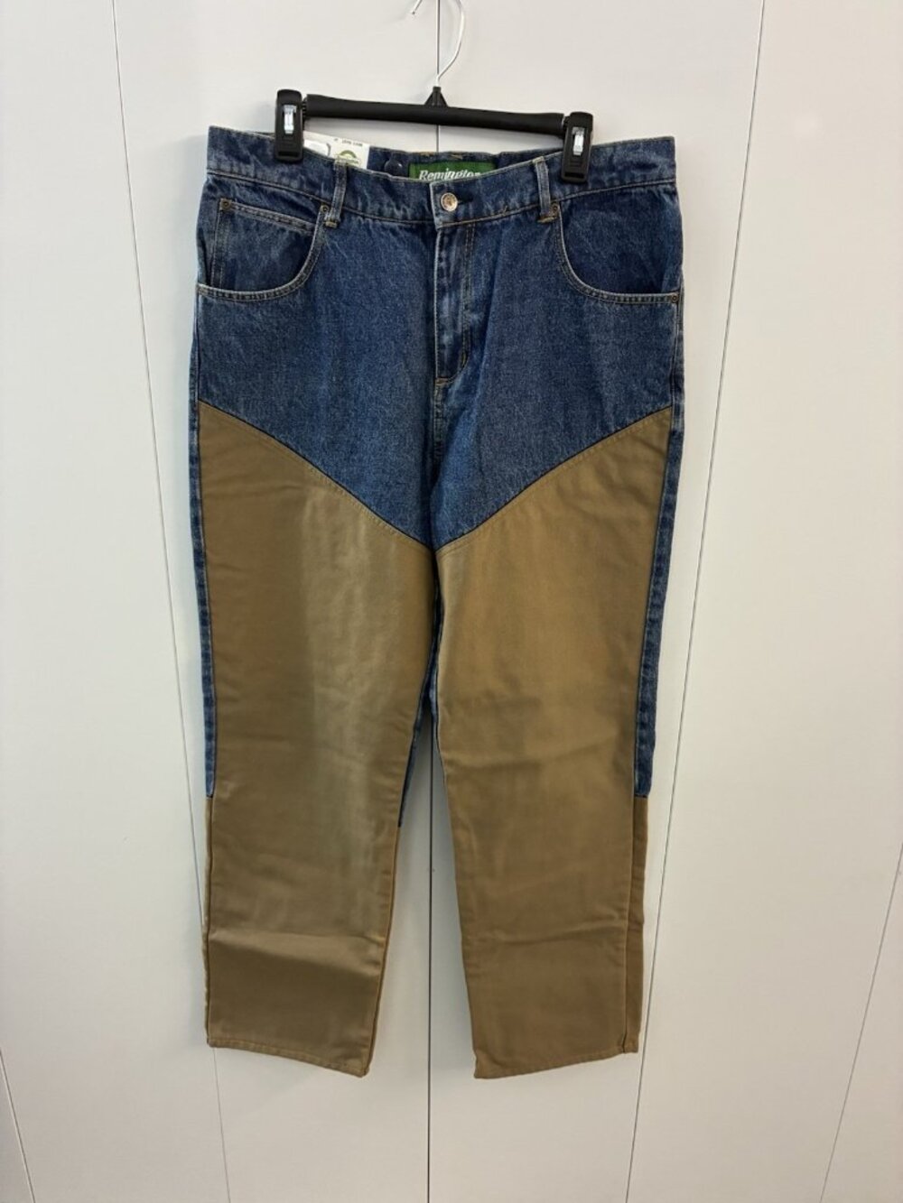 Remington‎ Blue Jeans Rugged Brush Duck Canvas 2 Layer Hunting Pant Men's 34X32